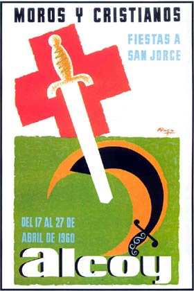 Fiestas de Moros y Cristianos en honor de San Jorge  